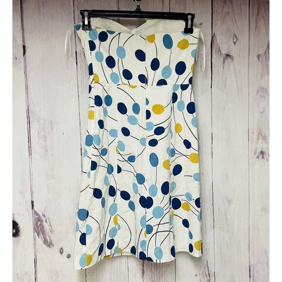 Vintage Milly Of New York Womens Size 2 Dot Print Cotton Blend Sundress - Picture 2 of 3